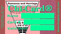 feng shui card marriage